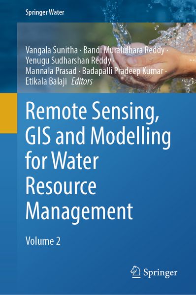 Produktbild: Remote Sensing, GIS and Modelling for Water Resource Management