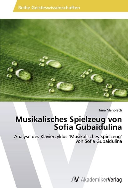 Produktbild: Musikalisches Spielzeug von Sofia Gubaidulina