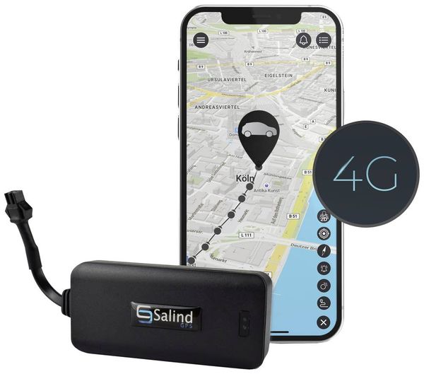 Salind GPS SALIND 01 4G GPS Tracker Fahrzeugtracker Schwarz 1St.