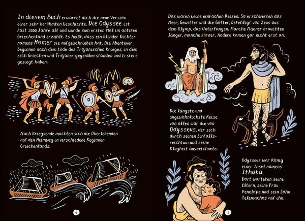 Produktbild: Die Odyssee. Graphic Novel