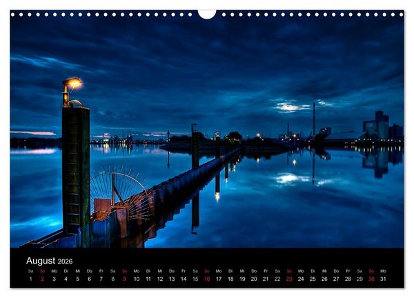 Produktbild: Bremen bei Nacht (Wandkalender 2026 DIN A3 quer), CALVENDO Monatskalender