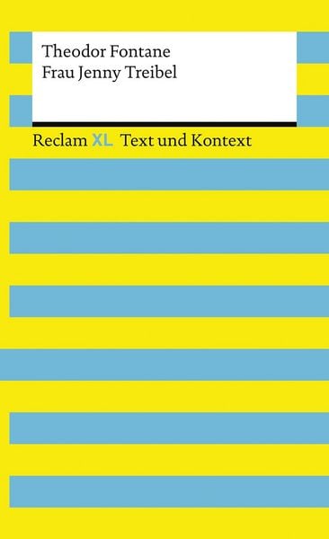 Produktbild: Frau Jenny Treibel. Textausgabe mit Kommentar und Materialien