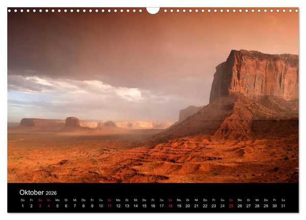 Produktbild: USA - Monument Valley (Wandkalender 2026 DIN A3 quer), CALVENDO Monatskalender