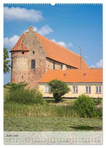 Produktbild: D&auml;nemark - Historisches F&uuml;nen (Wandkalender 2026 DIN A2 hoch), CALVENDO Monatskalender