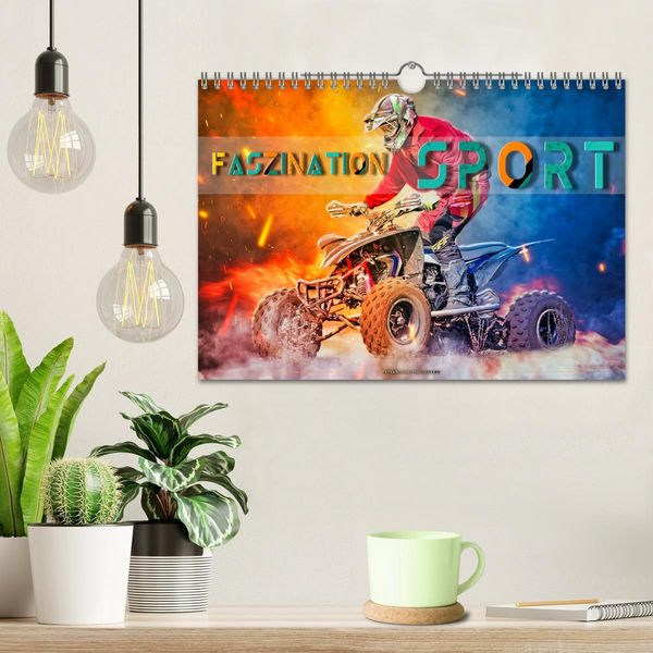 Produktbild: Faszination Sport (Wandkalender 2026 DIN A4 quer), CALVENDO Monatskalender