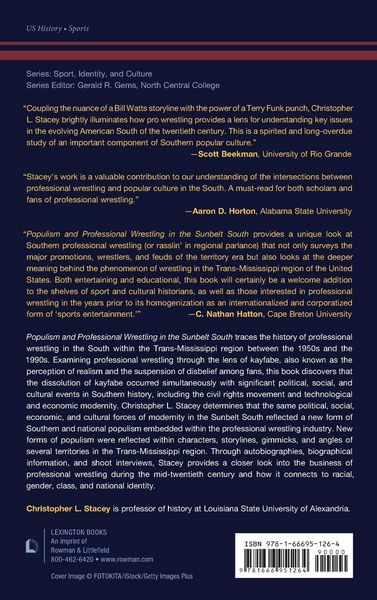 Produktbild: Populism and Professional Wrestling in the Sunbelt South