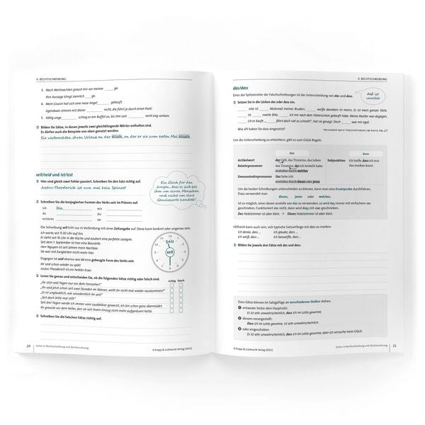 Produktbild: Sicher in Rechtschreibung und Zeichensetzung &ndash; Trainingsheft