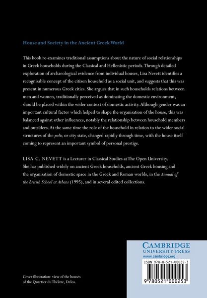 Produktbild: House and Society in the Ancient Greek World