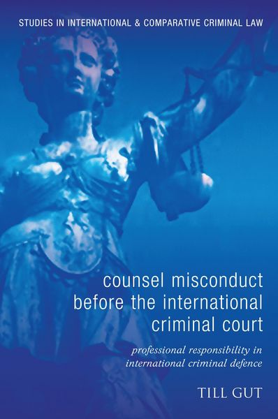 Produktbild: Counsel Misconduct before the International Criminal Court