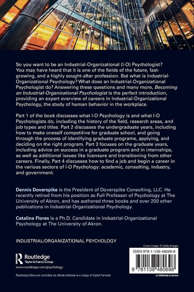 Produktbild: Becoming an Industrial-Organizational Psychologist