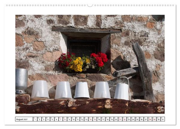 Produktbild: &Uuml;ber dem Gr&ouml;dnertal (Wandkalender 2027 DIN A2 quer), CALVENDO Monatskalender