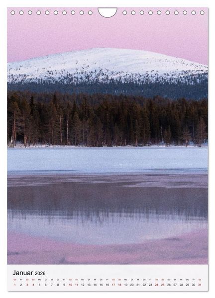 Produktbild: Finnland - Winter Wunderland (Wandkalender 2026 DIN A4 hoch), CALVENDO Monatskalender