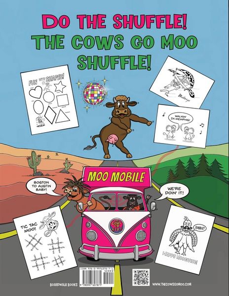 Produktbild: The Cows Go Moo Shuffle! Activity & Coloring Book