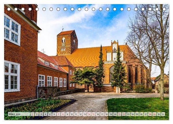 Produktbild: Parchim Impressionen (Tischkalender 2026 DIN A5 quer), CALVENDO Monatskalender