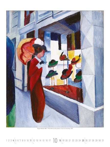 Produktbild: Monet bis Klee 2026 - Bild-Kalender 42x56 cm - Kunst-Kalender - Wand-Kalender - Malerei - Alpha Edition