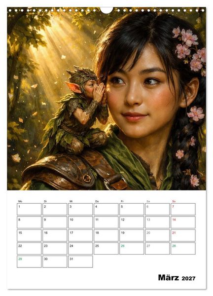 Produktbild: Kleine Gef&auml;hrten (Wandkalender 2027 DIN A3 hoch), CALVENDO Monatskalender