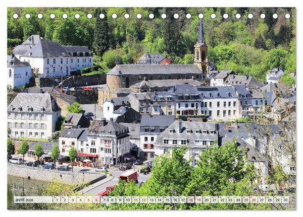 Produktbild: Circuit en Wallonie (Calendrier de bureau 2026 DIN A5 vertical), CALVENDO calendrier mensuel
