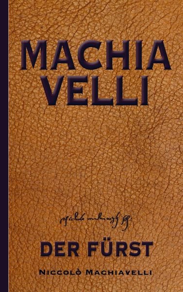 Produktbild: Machiavelli: Der F&uuml;rst