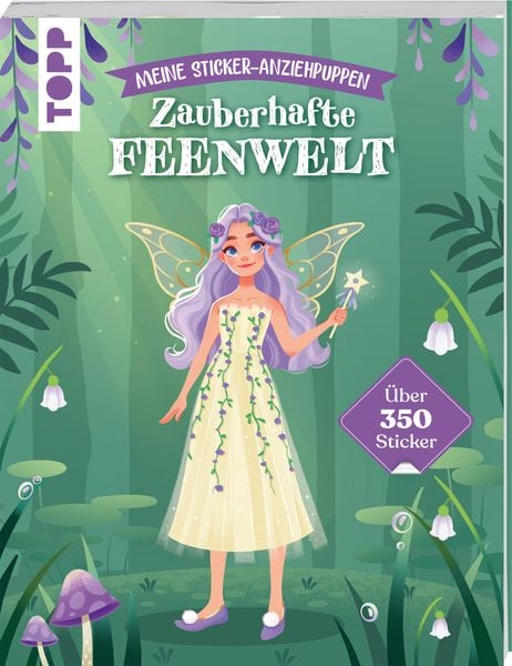 Produktbild: Meine Sticker-Anziehpuppen. Zauberhafte Feenwelt