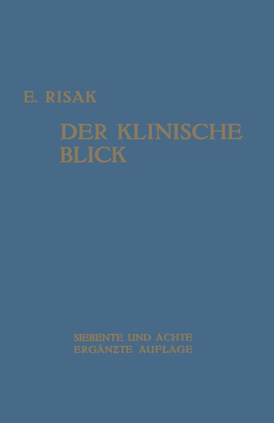 Produktbild: Der Klinische Blick