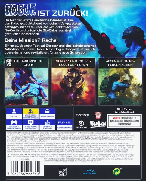 Produktbild: Rogue Trooper Redux
