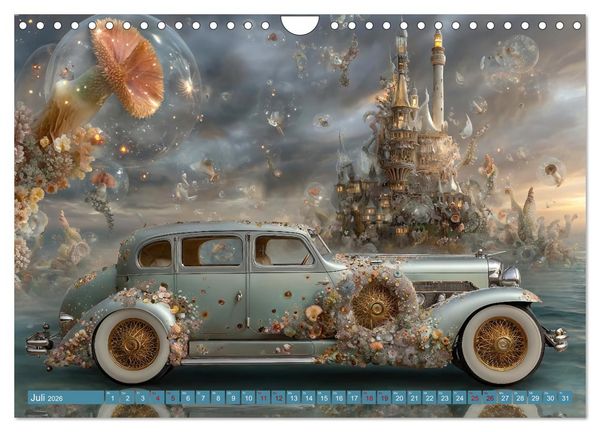 Produktbild: Zwischen Licht und Stille - Tr&auml;ume aus Licht und Form (Wandkalender 2026 DIN A4 quer), CALVENDO Monatskalender