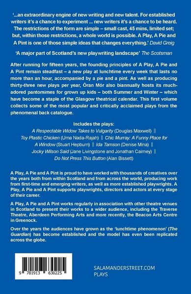 Produktbild: A Play, a Pie and a Pint: Volume One
