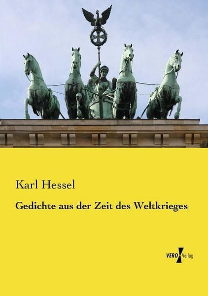 Produktbild: Gedichte aus der Zeit des Weltkrieges