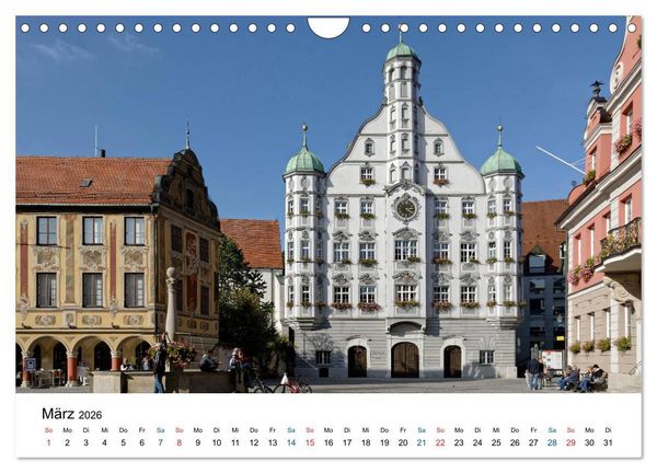 Produktbild: Memmingen - Ansichtssache (Wandkalender 2026 DIN A4 quer), CALVENDO Monatskalender