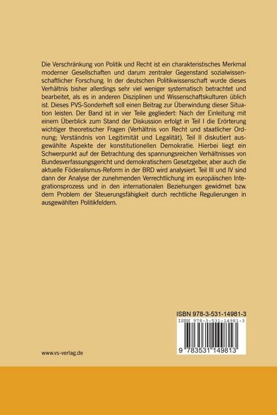 Produktbild: Politik und Recht