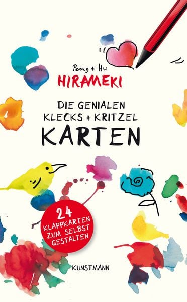 Produktbild: Die genialen HIRAMEKI.Klecks+Kritzel-Karten