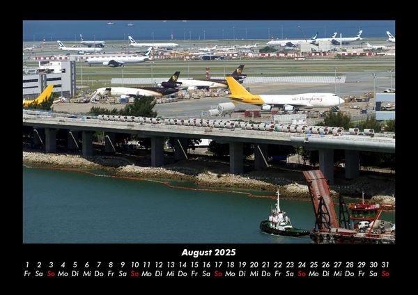 Produktbild: Flugzeuge 2025 Fotokalender DIN A3