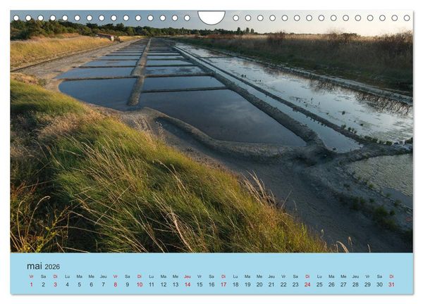 Produktbild: La Charente Maritime, des paysages entre terre et mer (Calendrier mural 2026 DIN A4 vertical), CALVENDO calendrier mensuel