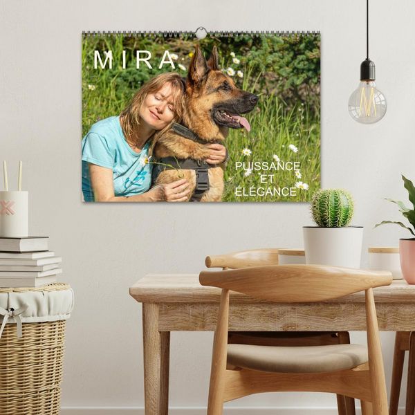 Produktbild: MIRA - PUISSANCE ET &Eacute;L&Eacute;GANCE (Calendrier mural 2026 DIN A3 vertical), CALVENDO calendrier mensuel