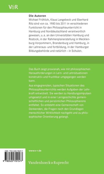 Produktbild: Philosophieunterricht