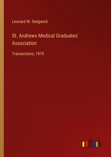 Produktbild: St. Andrews Medical Graduates' Association