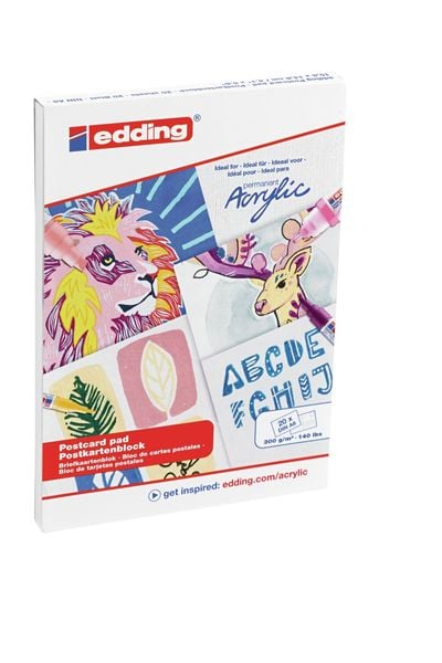 Produktbild: Acrylic postcard pad 30010