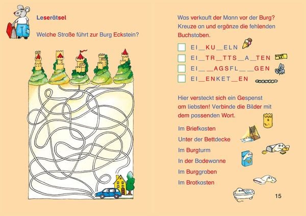 Produktbild: LESEMAUS zum Lesenlernen Sammelb&auml;nde: Die besten Abenteuer-Silben-Geschichten