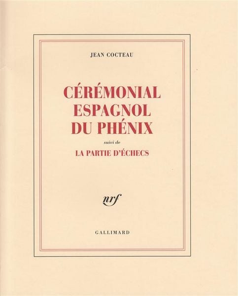 Produktbild: C&eacute;r&eacute;monial espagnol du ph&eacute;nix
