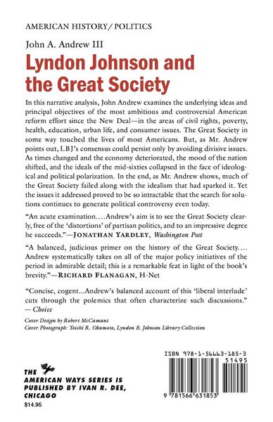 Produktbild: Lyndon Johnson and the Great Society
