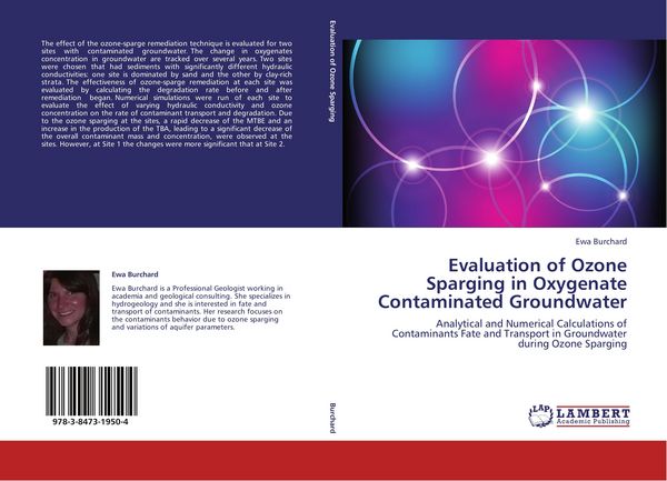 Produktbild: Evaluation of Ozone Sparging in Oxygenate Contaminated Groundwater