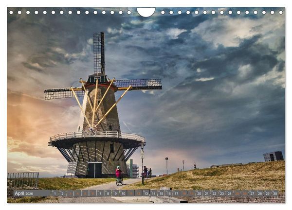 Produktbild: Zeeland - Urlaubstr&auml;ume zwischen Breskens und Domburg (Wandkalender 2026 DIN A4 quer), CALVENDO Monatskalender