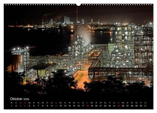 Produktbild: Duisburgs N&auml;chte (Wandkalender 2026 DIN A2 quer), CALVENDO Monatskalender