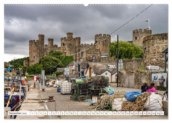 Produktbild: Gro&szlig;britannien - Wales (Wandkalender 2026 DIN A2 quer), CALVENDO Monatskalender