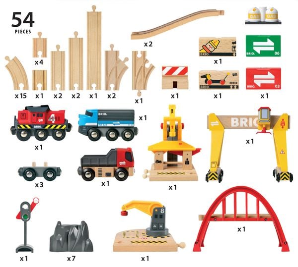 Produktbild: BRIO Frachten Set Deluxe