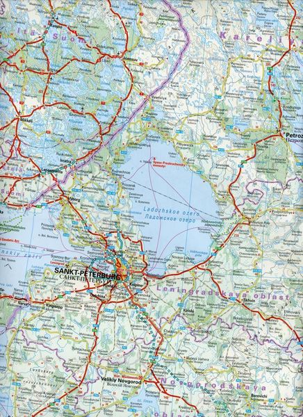 Reise Know-How Landkarte Russland West 1 : 2.000 000