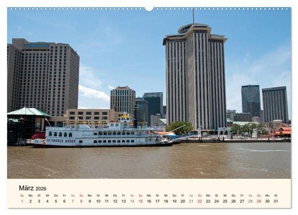 Produktbild: Sommer in New Orleans (Wandkalender 2026 DIN A2 quer), CALVENDO Monatskalender