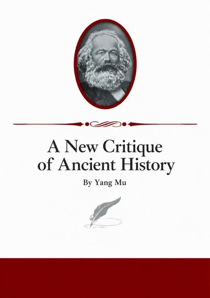 Produktbild: A New Critique of Ancient History