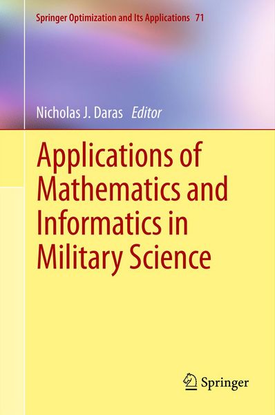 Produktbild: Applications of Mathematics and Informatics in Military Science