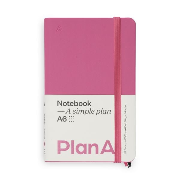 Produktbild: Notizbuch A6 Hardcover Candy Pink Punktiert, 192 Seiten